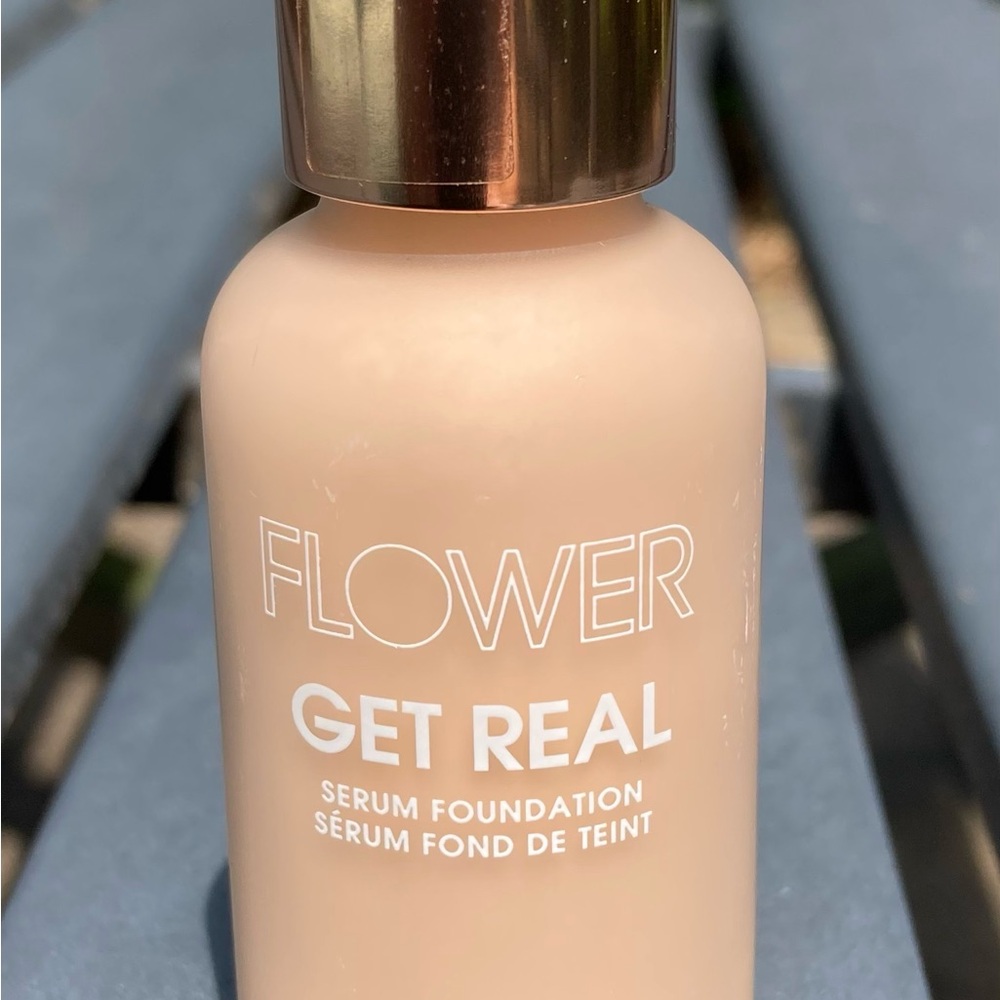 💗New FLOWER BEAUTY GET REAL SERUM FOUNDATION color NUDE L3💗